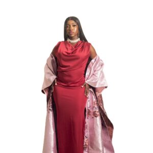 Jznell Brocade Kimono with inner silk (Ready to wear)
