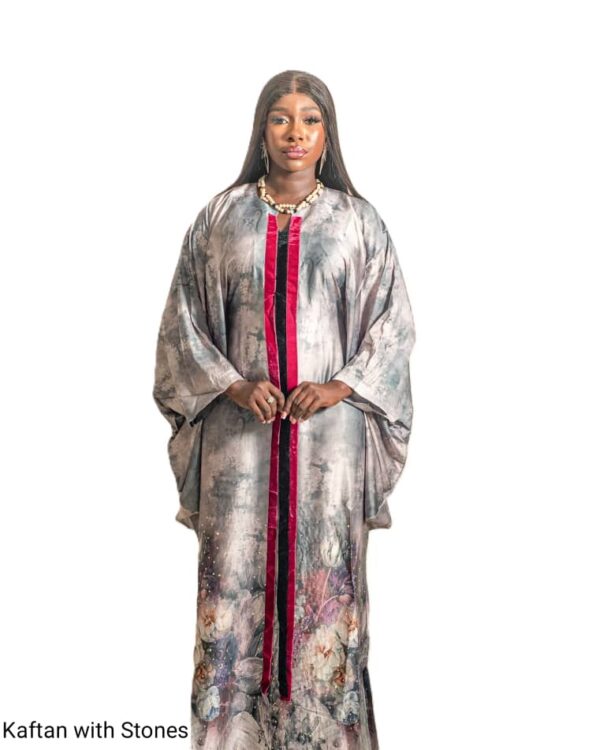 Jznell Kaftan with Velvet and Stones (Ready to Wear)