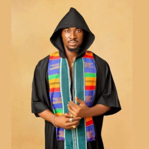 Kente Inspired Unisex Boubou Gown