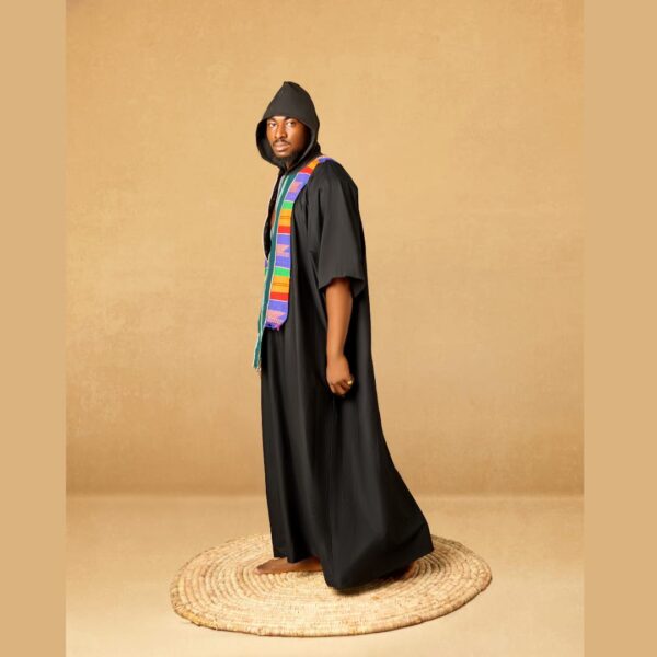 Kente Inspired Unisex Boubou Gown - Image 2