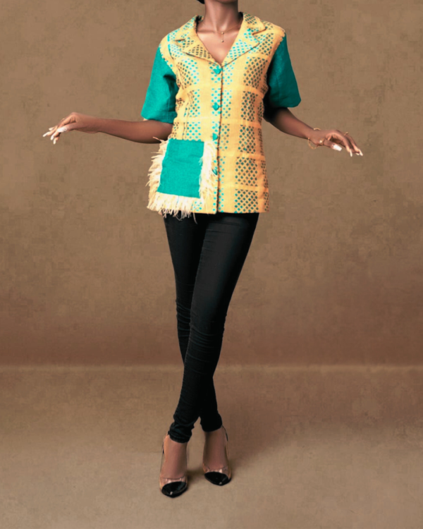 Aso Oke Blazer