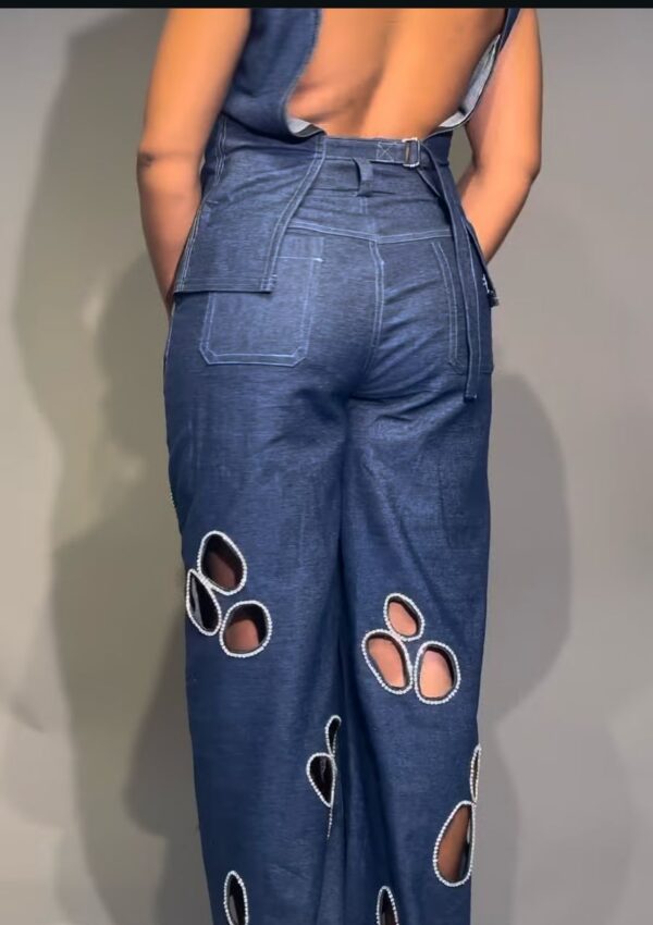 Denim jean trousers