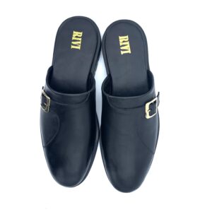 Side-Buckle Mule