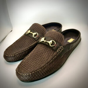 Horse-Bit Loafer Mule