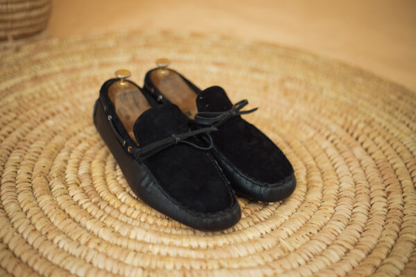 Versatile Knotted Driving Loafers